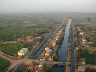 Hot Air Balloon Ride in Luxor, Egypt