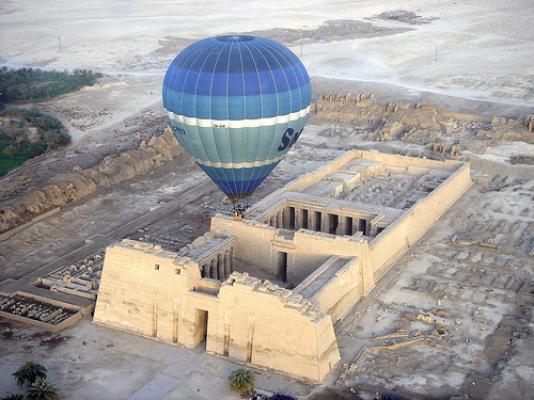 Hot Air Balloon Ride in Luxor, Egypt
